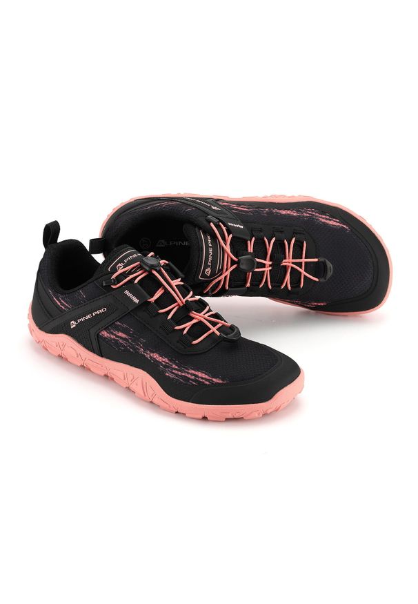 ALPINE PRO - Buty miejskie barefoot Alpine Pro Bruhe. Kolor: różowy