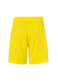 UHLSPORT - Szorty dla dzieci Uhlsport center basic. Kolor: czarny, wielokolorowy, żółty. Materiał: materiał. Styl: klasyczny, sportowy