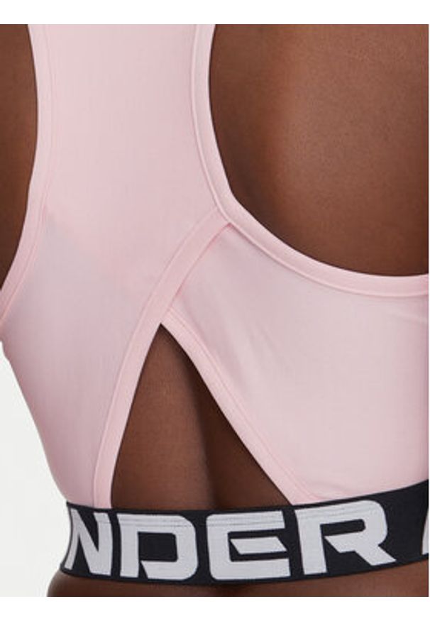 Under Armour Koszulka techniczna HeatGear 1388694 Różowy Slim Fit. Kolor: różowy. Materiał: syntetyk