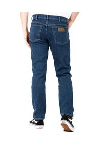 Wrangler - WRANGLER TEXAS SLIM MĘSKIE SPODNIE JEANSOWE SHY BOY W12SOCR27 112319231 #4