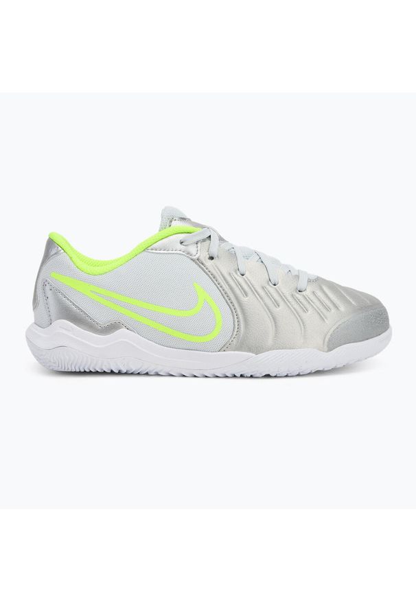 Buty piłkarskie dziecięce Nike Tiempo Legend 10 Academy IC. Kolor: szary. Sport: piłka nożna