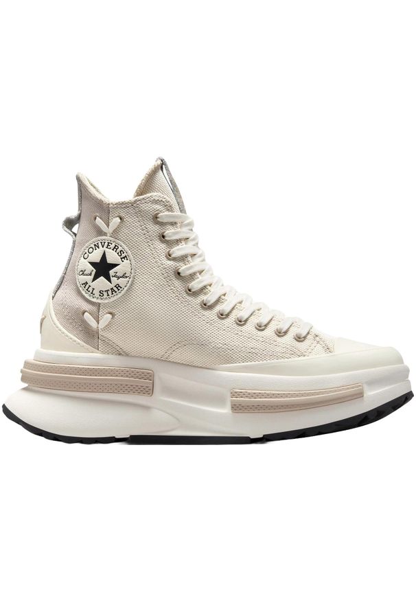 Adidasy Converse Run Star Legacy CX Platform, Dla obu płci. Kolor: beżowy. Materiał: materiał. Obcas: na platformie. Sport: bieganie