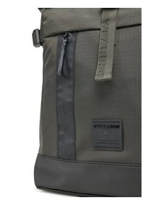 Strellson Plecak Northwood Rs Rolltop 4010003304 Khaki. Kolor: brązowy. Materiał: materiał