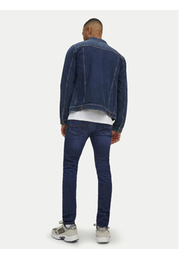 Jack & Jones - Jack&Jones Jeansy Liam 12110056 Granatowy Skinny Fit. Kolor: niebieski