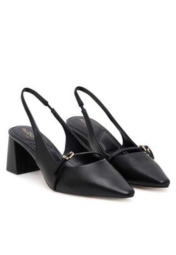 Aldo Sandały Skepper 13968282 Czarny. Kolor: czarny. Materiał: skóra