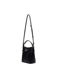 Calvin Klein Torebka Buckle Mini Bucket Crossbody LV04F3550G Czarny. Kolor: czarny. Materiał: skórzane #6