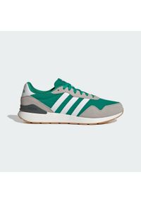 Adidas - Buty Run 60s 4.0. Kolor: biały, szary, wielokolorowy, zielony. Sezon: lato. Sport: bieganie #1