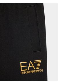 EA7 Emporio Armani Spodnie dresowe 8NBP51 BJ05Z 0200 Czarny Regular Fit. Kolor: czarny. Materiał: bawełna #2