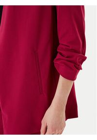 DKNY Marynarka P9RCAAWI Bordowy Regular Fit. Kolor: czerwony. Materiał: syntetyk #3