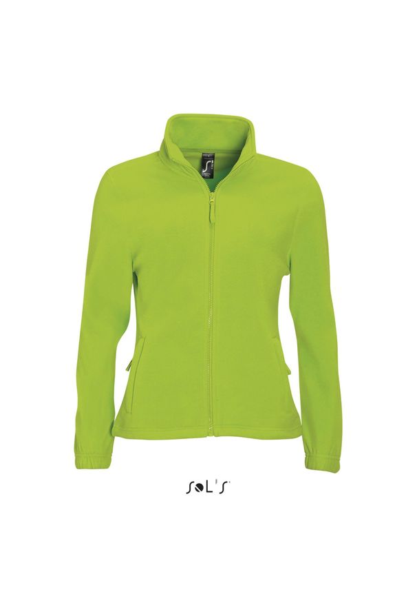 SOL'S - Kurtka damska Sol's North. Kolor: zielony. Materiał: polar