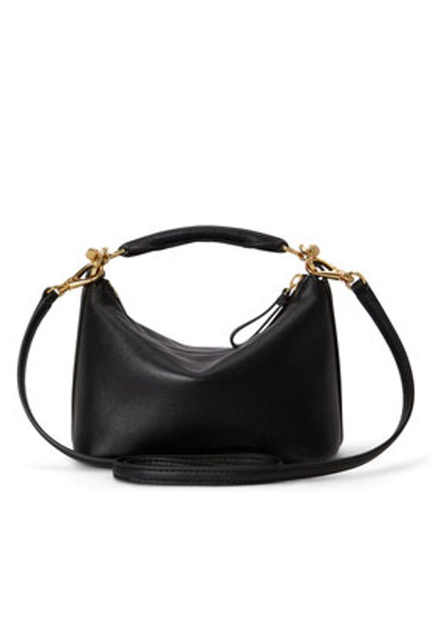 Lauren Ralph Lauren - LAUREN RALPH LAUREN Torebka 431P10531002 Czarny. Kolor: czarny. Materiał: skórzane