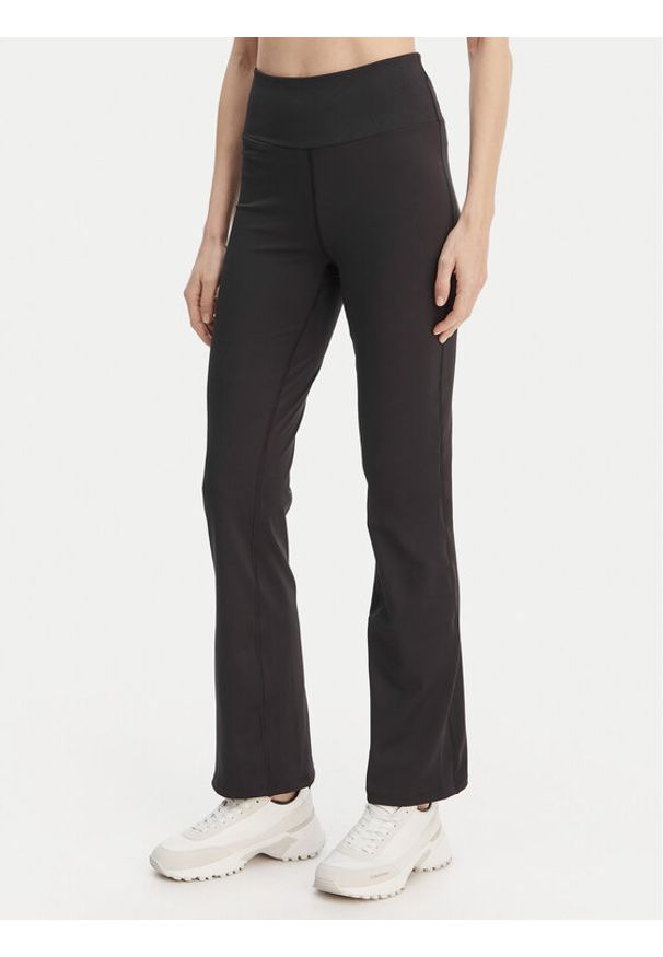 Calvin Klein Performance Legginsy Icon LVGWS6L648 Czarny Flare Fit. Kolor: czarny. Materiał: syntetyk
