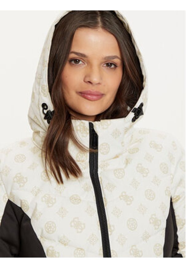 Guess Kurtka narciarska W4PL3N WH0K0 Biały Regular Fit. Kolor: biały. Materiał: syntetyk. Sport: narciarstwo