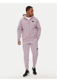 Adidas - adidas Bluza Z.N.E. Premium IR5231 Fioletowy Regular Fit. Kolor: fioletowy. Materiał: bawełna #5