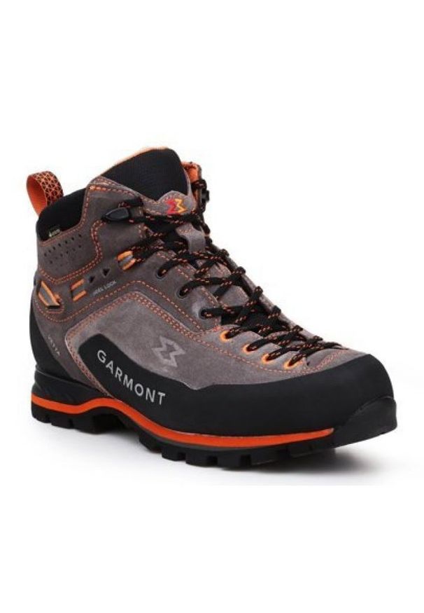 Buty Garmont Vetta Gtx W 002425 czarne. Kolor: czarny. Materiał: gore-tex, skóra, zamsz. Szerokość cholewki: normalna. Technologia: Gore-Tex. Sport: turystyka piesza