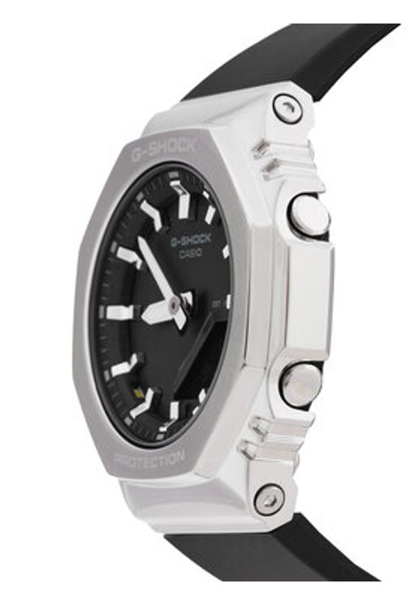 G-Shock Zegarek Octagon GM-S2110-1A1ER Czarny. Kolor: czarny. Materiał: syntetyk