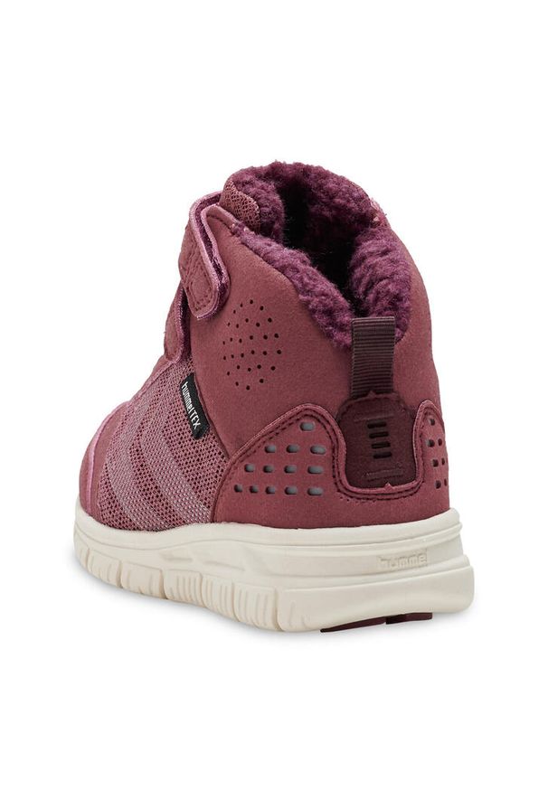 Sneakersy dla dzieci Hummel Crosslite Winter Mid Tex. Okazja: na uczelnię. Kolor: fioletowy. Sezon: zima. Sport: joga i pilates