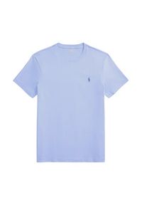 Polo Ralph Lauren T-Shirt 710671438020 Niebieski Slim Fit. Typ kołnierza: polo. Kolor: niebieski. Materiał: bawełna #3