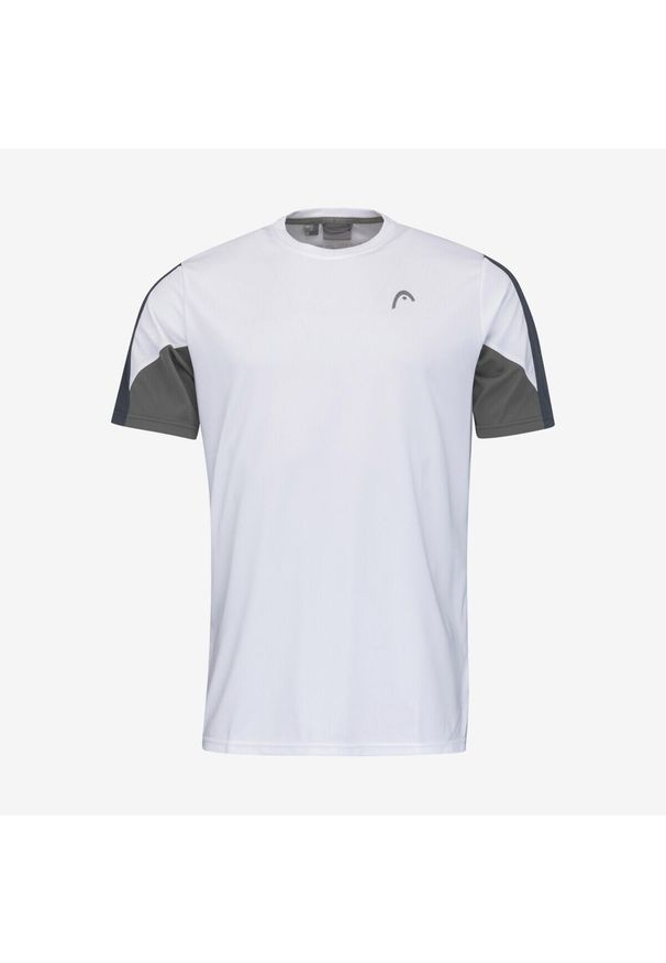 Head - Koszulka z krótkim rękawem chłopięca CLUB 22 Tech. Kolor: biały. Materiał: poliester, materiał. Długość rękawa: krótki rękaw. Długość: krótkie. Sport: tenis