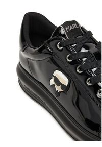 Karl Lagerfeld - KARL LAGERFELD Sneakersy KL52573N Czarny. Kolor: czarny. Materiał: skóra #4
