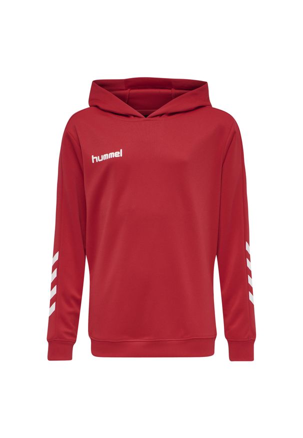 Bluza z kapturem dla dzieci Hummel hmlPROMO Poly. Typ kołnierza: kaptur. Kolor: czerwony, różowy, wielokolorowy. Materiał: poliester. Sport: joga i pilates