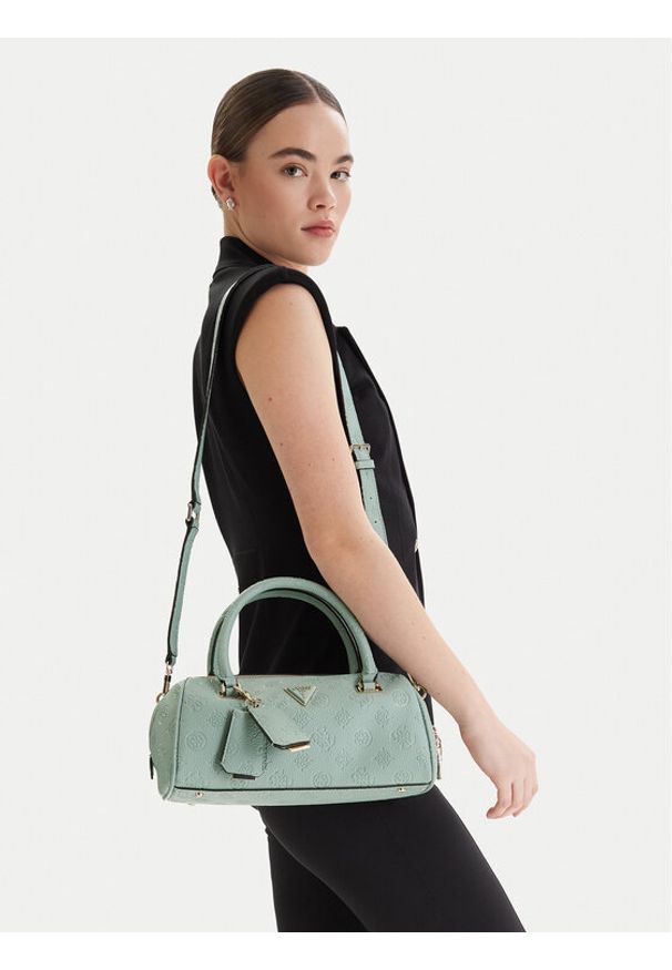 Guess Torebka Cresidia II HWPD98 88080 Niebieski. Kolor: niebieski. Materiał: skórzane