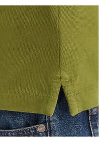 Napapijri Polo Elbas NP0A4GDL Zielony Regular Fit. Typ kołnierza: polo. Kolor: zielony. Materiał: bawełna #4