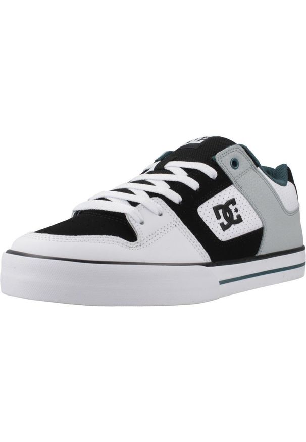 DC Shoes - Buty DC PURE M SHOE Zielony. Kolor: zielony. Materiał: tkanina, skóra, syntetyk