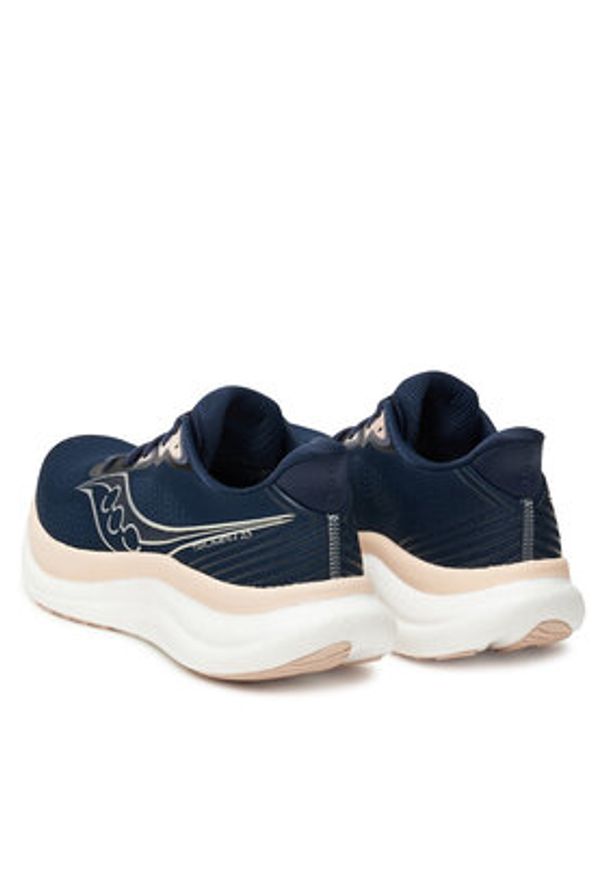 Saucony Buty do biegania Triumph 23 S11023 Granatowy. Kolor: niebieski. Materiał: materiał