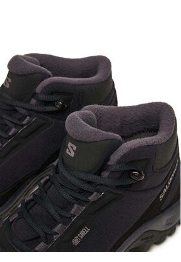 salomon - Salomon Trekkingi Shelter Waterproof L47855000 Czarny. Kolor: czarny. Materiał: materiał