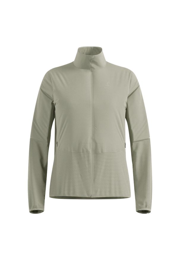 Kurtka hybrydowa Odlo Jacket ESSENTIAL INSULATOR HYBRID. Kolor: szary. Sport: bieganie