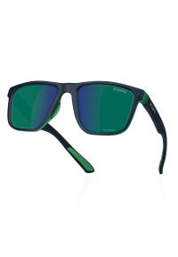 Okulary przeciwsłoneczne unisex z polaryzacja OPC Miami kat.3 + etui. Kolor: zielony, czarny, wielokolorowy