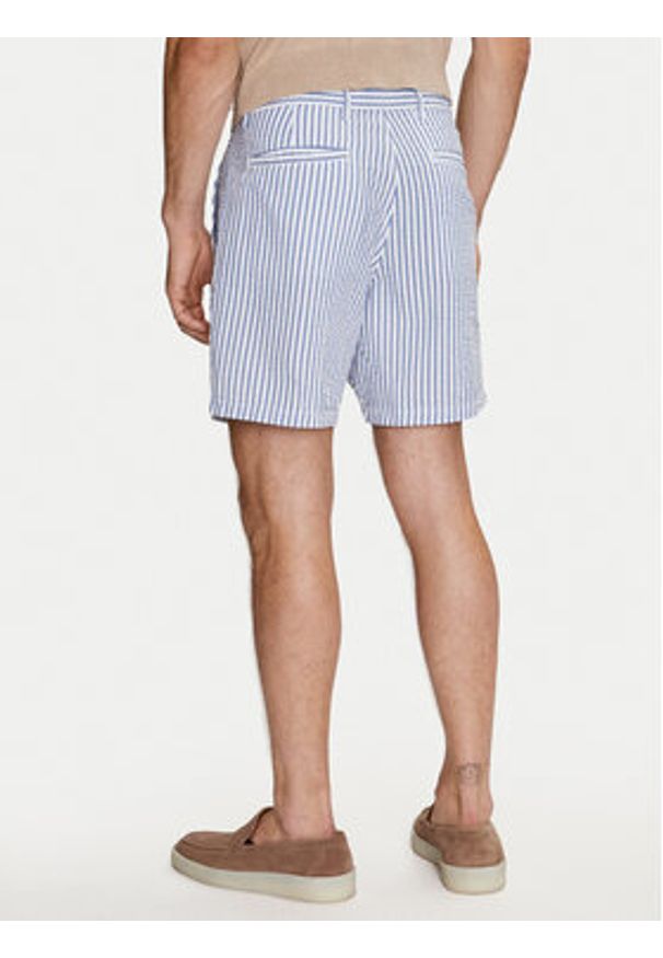 GAP - Gap Szorty materiałowe 624260-03 Niebieski Regular Fit. Kolor: niebieski. Materiał: bawełna