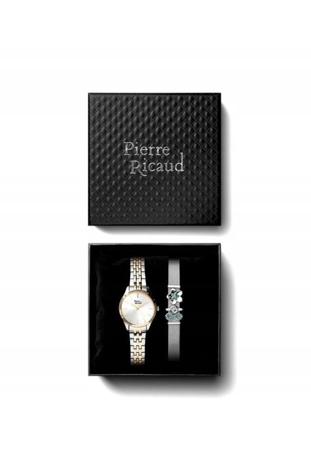 Zegarek damski Pierre Ricaud P21018.2113Q148.5 srebrny. Kolor: srebrny