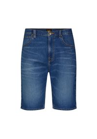 Wrangler - LEE 5 POCKET SHORT MĘSKIE SZORTY KRÓTKIE SPODNIE JEANSOWE WARM 112349234. Materiał: jeans. Długość: krótkie