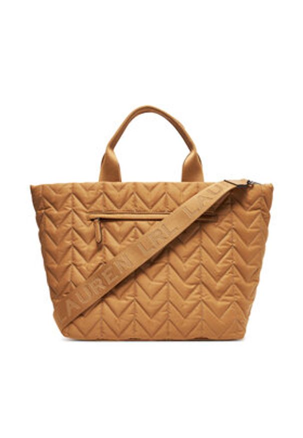 Lauren Ralph Lauren - LAUREN RALPH LAUREN Torebka 431974398002 Khaki. Kolor: brązowy