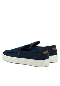 TOMMY HILFIGER - Tommy Hilfiger Mokasyny FM0FM05354 Granatowy. Kolor: niebieski. Materiał: zamsz, skóra