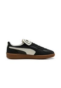 Tenisówki Puma Model Palermo Premium Kolor Czarny. Kolor: czarny. Materiał: tkanina, skóra. Sport: piłka nożna