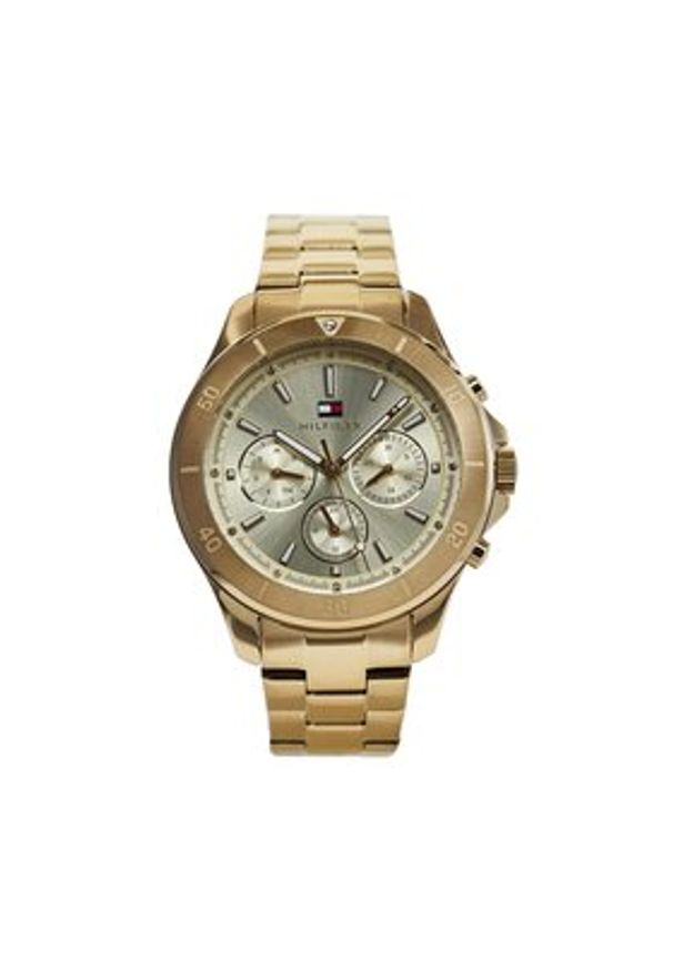 TOMMY HILFIGER - Tommy Hilfiger Zegarek Aspen 1782640 Złoty. Kolor: złoty