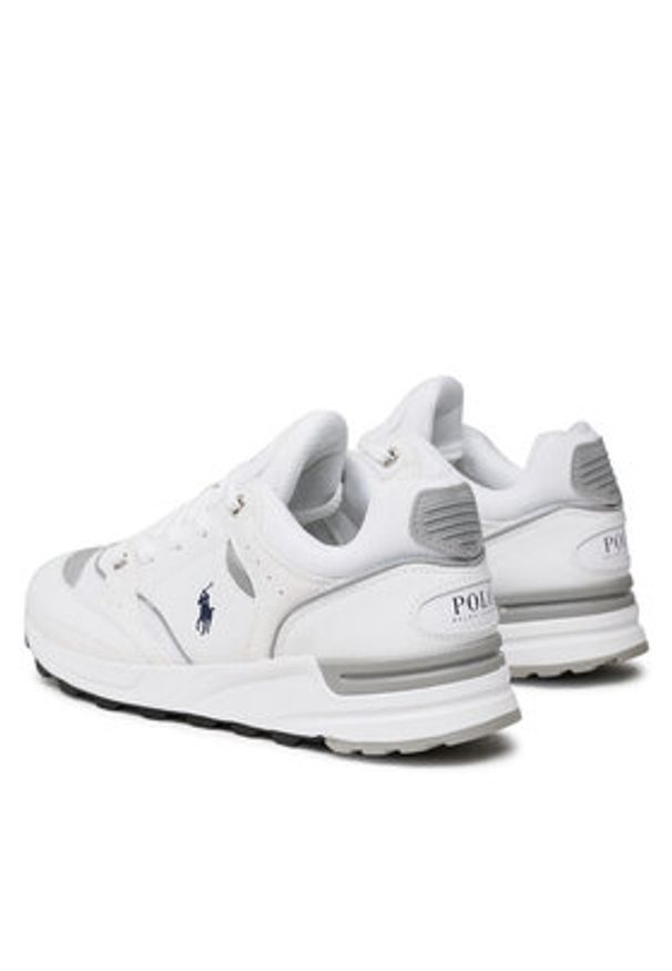 Polo Ralph Lauren Sneakersy Trackstr 200 809845147001 Biały. Kolor: biały. Materiał: skóra