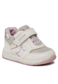 Geox Sneakersy B Rishon Girl B450LA 0BCEW C0406 Biały. Kolor: biały