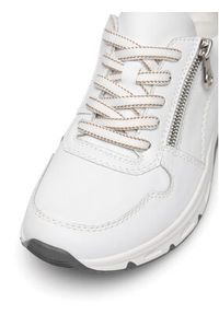 Rieker Sneakersy 48134-81 Biały. Kolor: biały. Materiał: skóra #4