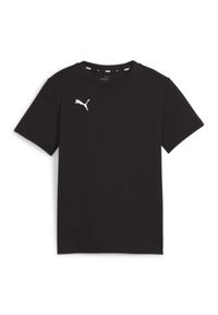 Koszulka dziecięca Puma Teamgoal Casuals Tee Jr czarna 164. Kolor: czarny, biały, wielokolorowy. Sport: piłka nożna