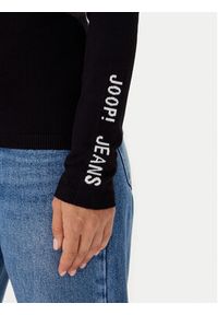 JOOP! Jeans Golf Kaisha 30049305 Czarny Slim Fit. Typ kołnierza: golf. Kolor: czarny. Materiał: wiskoza #2