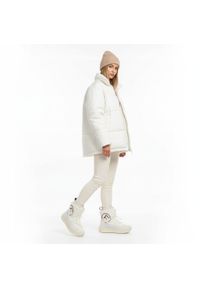 Białe Śniegowce Filippo Ciepłe Buty Damskie Na Platformie. Okazja: na co dzień, na spacer. Kolor: biały. Materiał: materiał. Szerokość cholewki: normalna. Sezon: zima. Obcas: na platformie. Styl: sportowy, casual, elegancki #6