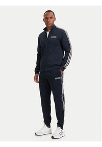 EA7 Emporio Armani Spodnie dresowe 7M002198 AF10377 UB102 Granatowy Slim Fit. Kolor: niebieski. Materiał: bawełna #2