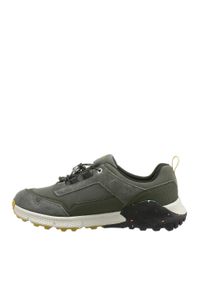 Buty turystyczne męskie wodoodporne CMP HOSNIAN LOW WP skóra zamsz Full On Grip. Kolor: zielony. Materiał: skóra, zamsz