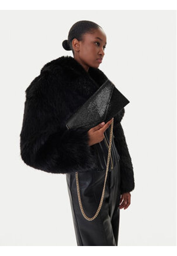 Aldo Torebka Mallasvex 14143538 Czarny. Kolor: czarny. Materiał: skórzane