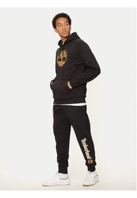 Timberland Spodnie dresowe TB0A5YFB0011 Czarny Regular Fit. Kolor: czarny. Materiał: bawełna #5