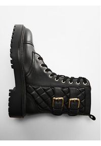 mango - Mango Botki Sierra 57054427 Czarny. Kolor: czarny. Materiał: skóra #2